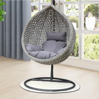 China Super Comfortable Mid Century Garden Furniture Modern Outdoor Patio Simple Swings Hanging Chair for sale