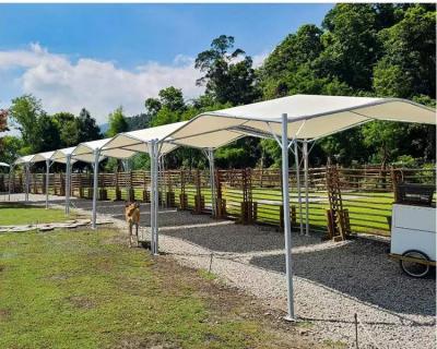 China Luxury Waterproof Anti-UV Outdoor Camping Pergola 4X4 Trade Show Tents For Party Event for sale