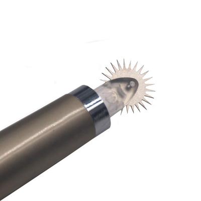 China Stainless Steel Microblading Shaing Brow Roller Needle For Eyebrow Permanent Makeup for sale