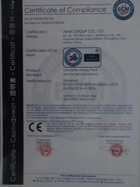 CE - Aimix Group Co., Ltd.