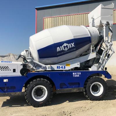 China Hotels 4 Cubic Meter Mini Self Loading Concrete Mixer In Nigeria for sale