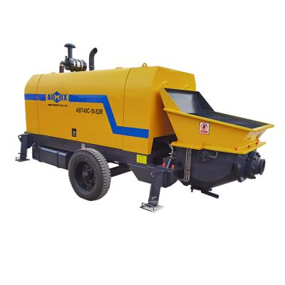 China Building Material Stores Aimix Group 40 Trailer Concrete Pump With Diesel Engine for sale