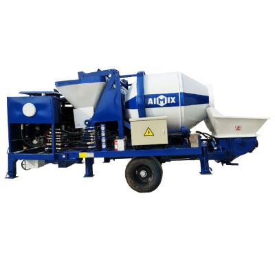 China Aimix Concrete Mixer Concrete Mixer Pump Machine 40 Concrete Mixing Pump 40 m3/h Building Material Stores for sale