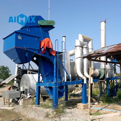 China 20th 40th 60th 80th Mixing Plant Mixing Asphalt Construction Industry Drum Batching Plant Continuous Automatic Moving Hot Mixing Asphalt for sale