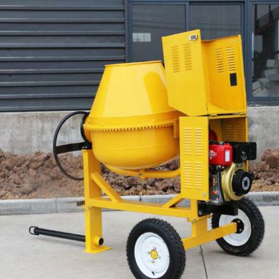 China Construction Material Stores Small Concrete Mixer 280L AG-2A Building Use Concrete Mixer With Diesel Engine for sale