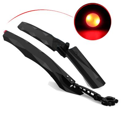 China Plastic LED Taillights Mountain Bike Shock Absorbers Lengthening Quick Disassembly Convenient Disassembly Waterproof Board for sale