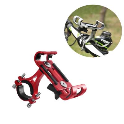 China Motorcycle Electric Vehicle Aluminum Alloy Mobile Phone Bracket Aluminum Bicycle Mobile Phone Bracket for sale