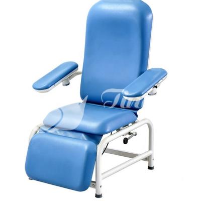 China Contemporary Manual Carbon Steel Hospital Blood Donoation Chair Luxury Medical Hospital Furniture Available Blood Donation Chair Contemporary for sale