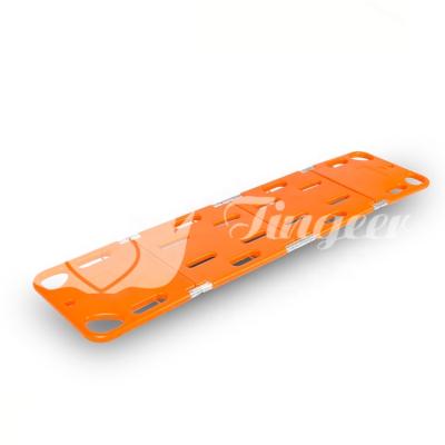 China Acrylic Medical Ambulance Plastic Long Spine Board Supplier For Transfer Patients for sale