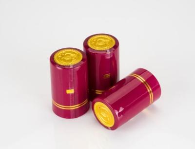 China PVC heat shrinkable film Wine capsule,bottle capsule for bottle cap sealing for sale