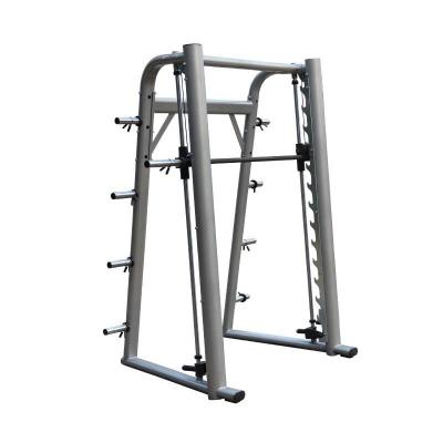 China Commercial Use Gym Strength Training Weightlifting Machine Plate Loaded Fitness Equipment Bodybuilding Smith Machine for sale