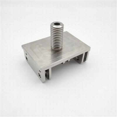 China Industrial Automation Aluminum Components For Stainless Steel CNC 316L Custom Milling Adapter Parts for sale