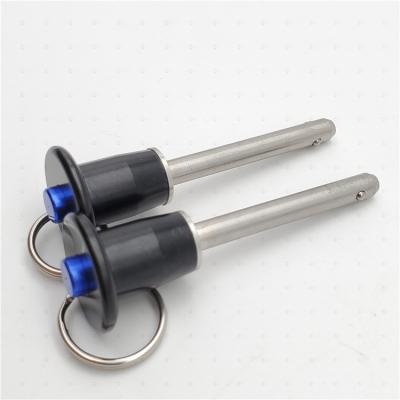 China Custom Safety Stainless Steel 3/8 Ball Lock Pin Knob Handle For Fitness Equipment for sale