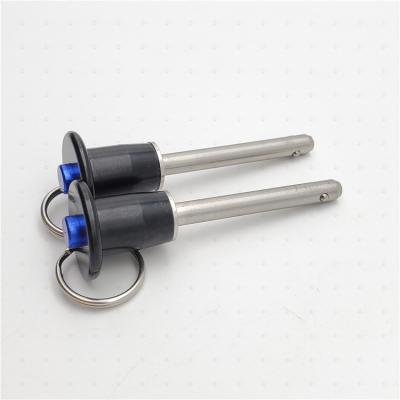 China 316 Stainless Steel Security Stainless Steel Quick Release Ball Lock Bollards For Boat Marine Rigging for sale