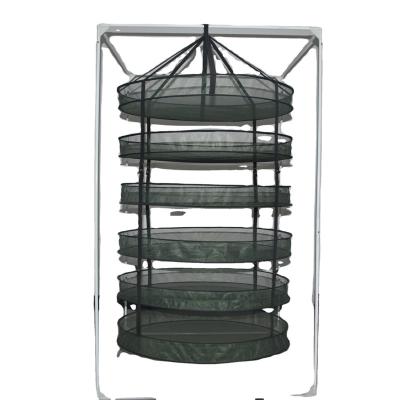 China USD9.99 Easily Assembled High Quality Green Dia90 6 Layers Drying Net for sale