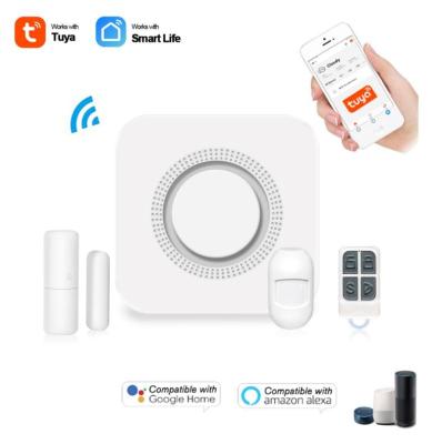 China ABS Wireless WIFI Burglar Alarm System APP Remote Control for sale