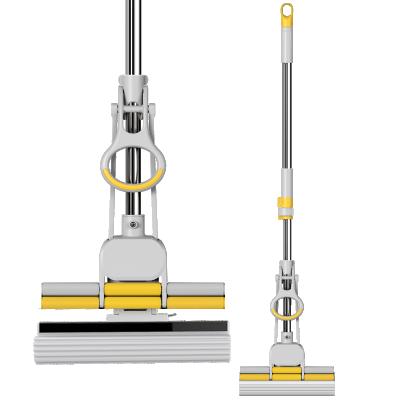 China 2021 Viable Innovative Design Household Maintenance Household Pva Magic Telescopic Sponge Mop for sale