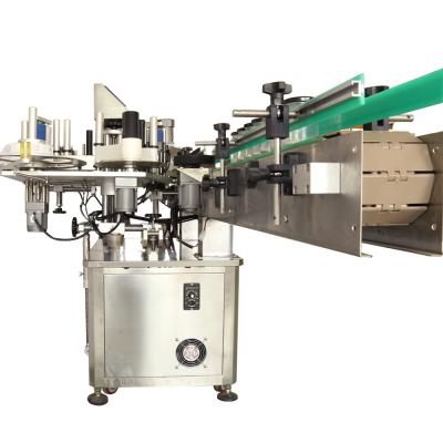 China Food Sticker Labeling Machines Multiple Square Bottles Round Cans for sale