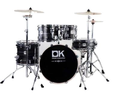 China Good Design DK Oil Drum Head Natural Musical Percussion Drums Professional Acoustic Drum Kit for sale