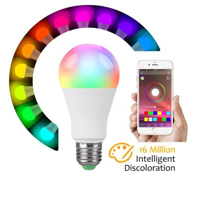 China 2022 tuya e27 indoor control smart life led bulbs wfi blue tooth home decoration led bulbs for sale