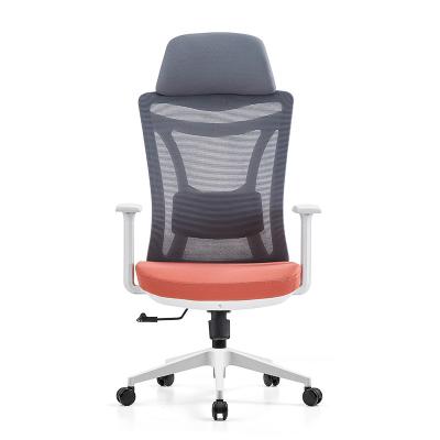 China Modern High Quality Swivel High Back Mesh Ergonomic Manager Office Chair (Height) Adjustable with Headrest and Lumbar Support for sale