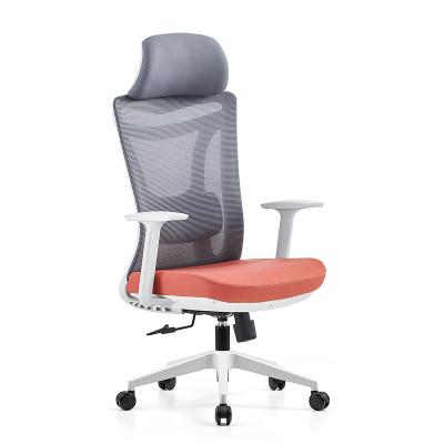 China Mesh Office Chair Boss Ergonomic (Height) Hot Selling Swivel Style Adjustable Full Office Chair Ergonomic Fabric Office Chair for sale