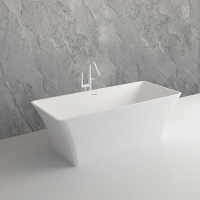 China 8639 Bellissimo Bathtub Design Marble Stone Luxury Vertical Freestanding Bathroom Small Two Person Bathtub for sale