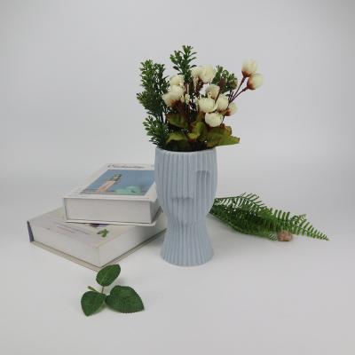 China New Product Minimalist Redeco OEM Mini Flower Bottle Porcelain Vase For Flower Ceramic Vase For Home Decor for sale