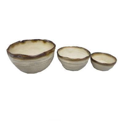 China Viable ceramic innards table bowl white soup bowl for sale for sale