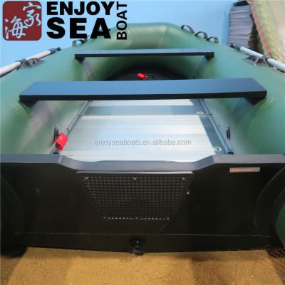 China 2019 hot sport inflatable boat aluminum floor relaxing fishing boat for sale IN 7M/8M/9M/10M for sale