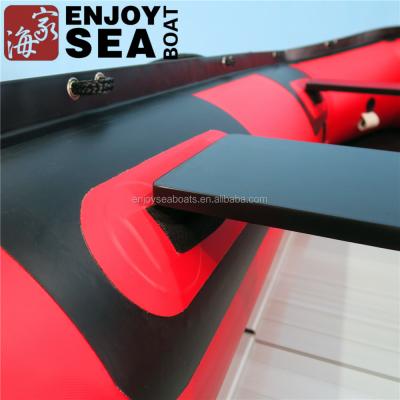 China China Factory PVC Rigid Aluminum Hull 8m Aluminum Floor Relaxing Inflatable Rescue Boat for sale