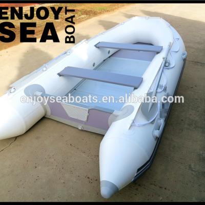 China White Inflatable Rescue Boat ASD-320 360 1.2mm PVC Aluminum Floor For Fishing, Rescue...Hot Sale! ! ! for sale