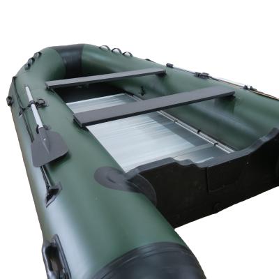 China Sports 4.2m Inflatable Zodiac Boat With Pedal For Sale for sale