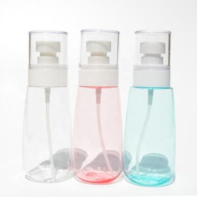 China Empty Plastic BEAUTY Mist PACKAGING 30ml 60ml 80ml 100ml Plastic Cosmetic Spray Body Packing Pump Bottle for sale