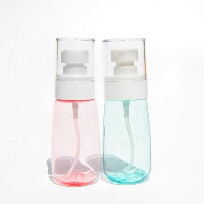 China Aluminum/plastic BEAUTY PACKAGING petg HDPE spray bottle 10ml 30ml 100ml clear nasal mist spray bottle for sale