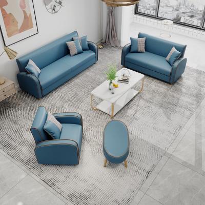 China (Single Size) 2022 Unique Contemporary Foldable Easy Clean Room Sofa Set Water Proof Fabric Living Storage for sale