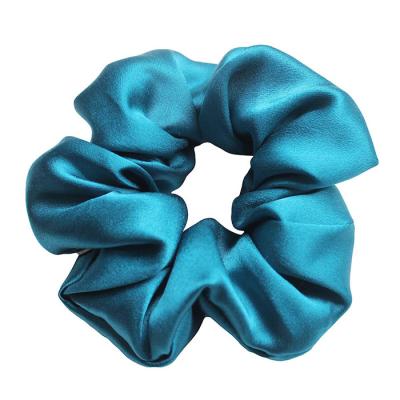 China Wholesale Silk Mulberry Ties Hair Scrunchies Dropshipping Fashion Naked Silk Scrunchies For Women for sale