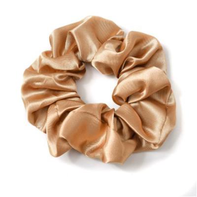 China Soft Hot Sale X Fashion Big Mulberry Scrunchies Raw Raw Silk Hair Tie for sale