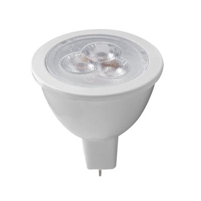 Cina LED MR11 12V 3W 3000K Lampadina Ra90 24° angolo di raggio Lampada a LED dimmabile in vendita