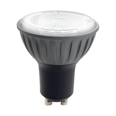 China 7.5W 3000K LED GU10 focos bombillas blancas calientes 230V con zoom Ra98 con atenuación en venta