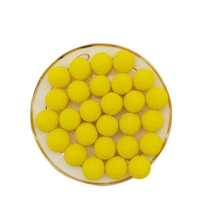 China Wholesale Lemon Flavor Golf Ball Bubble Gum In Bluk Golf Ball for sale