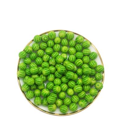 China Wholesale Cavity Mini Watermelon Hollow Bubble Gum Flat Ball for sale