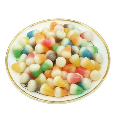 China The Natural Multi Colored Soft Candy Drop Shape Candy Gummy Bulk for sale