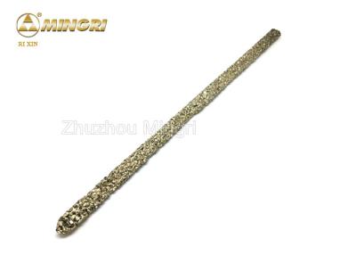 Chine Dureté élevée HIP agglomérant la barre de Rod de poussière abrasive d'en cuivre d'or de carbure cimenté faisant face dur à vendre