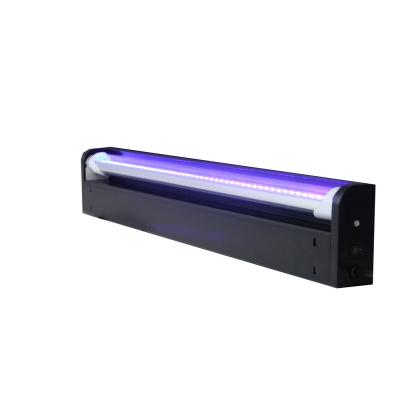 China Theme Park 48*0.3W  Housing UV LED Black Lights 60cm UV Party Light DJ Disco UV Light Bar For Glow Party for sale