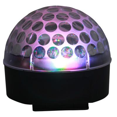 China 6 ring led crystal magic ball 20W LED Crystal Magic Ball RGBOWP 6 Colors Decorative Crystal Ball For Disco Party Birthday Stage Lighting for sale