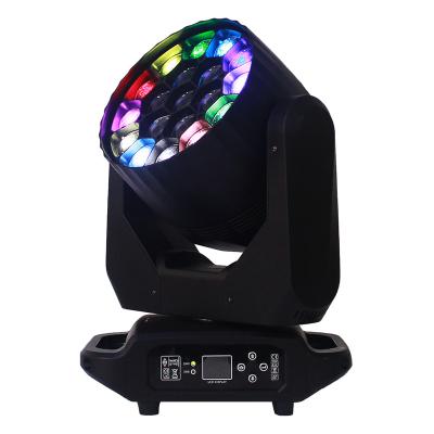 China Stage 19*40 W Super Bright Quad Rgbw Led Source Automatic Operation Beam Lights Stage Lighting Moving Head Dmx Light for night club for sale