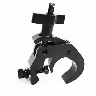 China Events Professional DJ Truss Clamps 200kg Loading Capacity Trigger Clamp Black Sliver Clamp Light Hook for sale