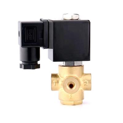 China 1/4 12v 24vdc 12v 24vdc General Normally Closed Brass Direct Acting Miniature Water Solenoid Valve for sale