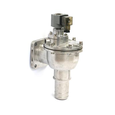 China General Hot Selling Aluminum Alloy Fast Right Angle Flange Connection Set Pneumatic Pulse Valve for sale